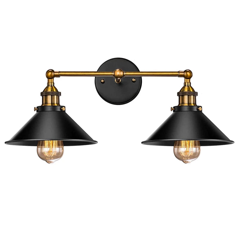 Vintage Industrial Pendant Light Retro Black Lamp 3WB2