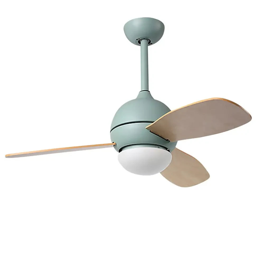 36’ Nordic Minimalist LED Ceiling Fan Light with Remote - Lighting > lights Fans
