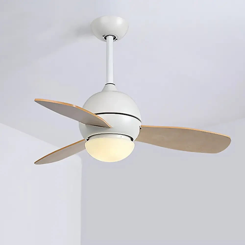 36’ Nordic Minimalist LED Ceiling Fan Light with Remote - Lighting > lights Fans
