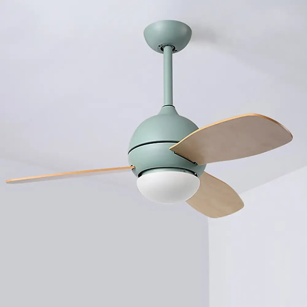 36’ Nordic Minimalist LED Ceiling Fan Light with Remote - Lighting > lights Fans