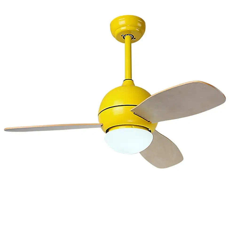 36’ Nordic Minimalist LED Ceiling Fan Light with Remote - Lighting > lights Fans