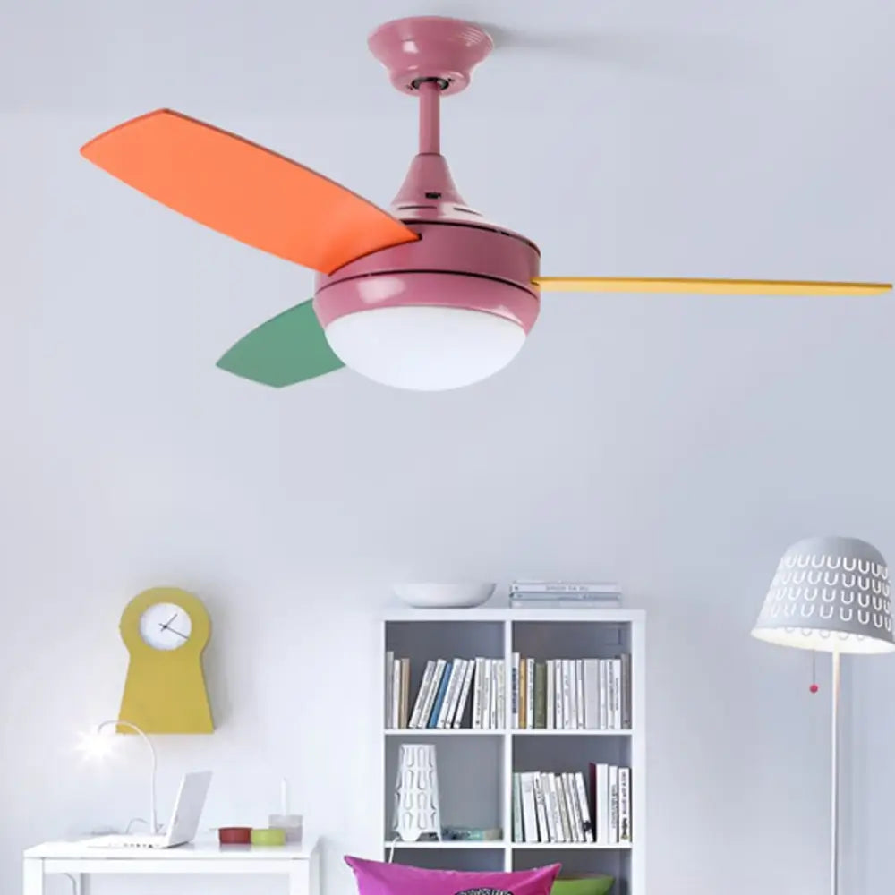 6-Speed Silent Kids Ceiling Fan with Variable Frequency - Lighting > lights Fans