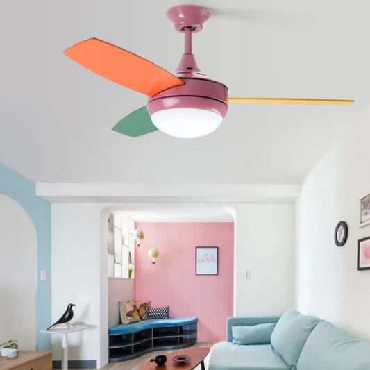 6-Speed Silent Kids Ceiling Fan with Variable Frequency - Lighting > lights Fans