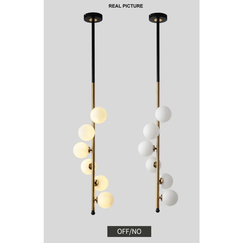 Creative Spiral Chandelier with Glass Balls Lampshade - Cool light Home & Garden >