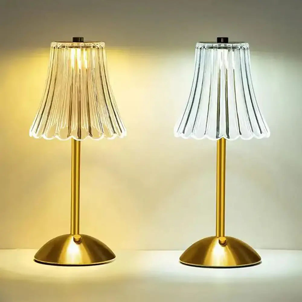 Crystal Retro Table Lamp with Dimming Modes - Lighting > & Floor Lamps lamps