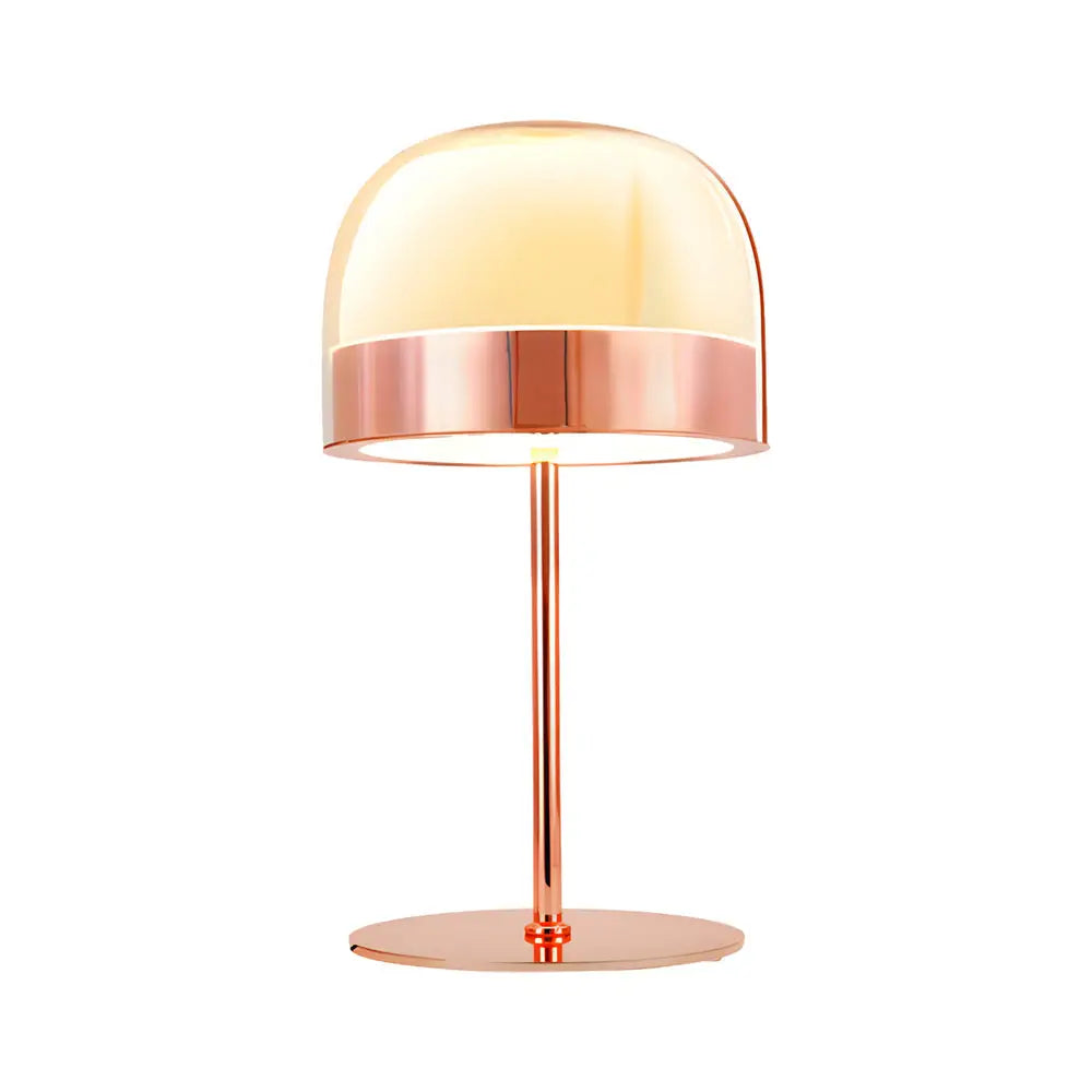 Equatore Glass Shade Table Lamp with Integrated LED - Lighting > & Floor Lamps Desk