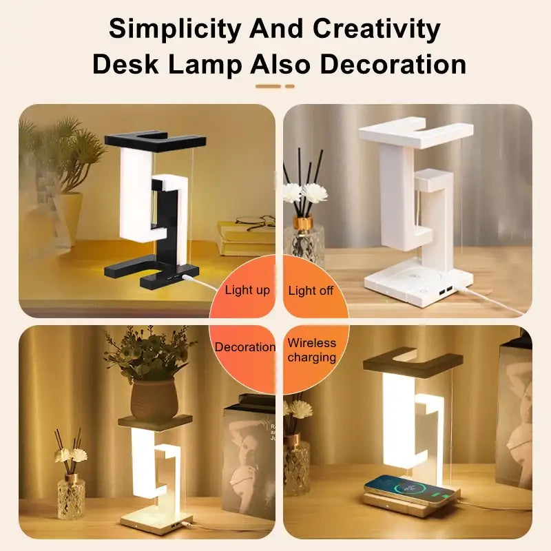 Floating Lamp with Wireless Charger - 0-5W