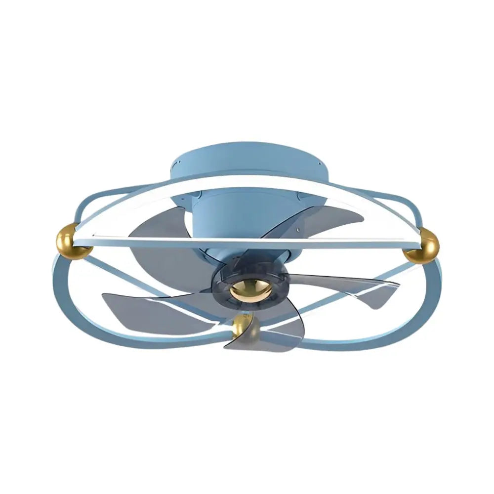Intelligent Adjustable LED Ceiling Fan Light with Remote - Lighting > lights Fans