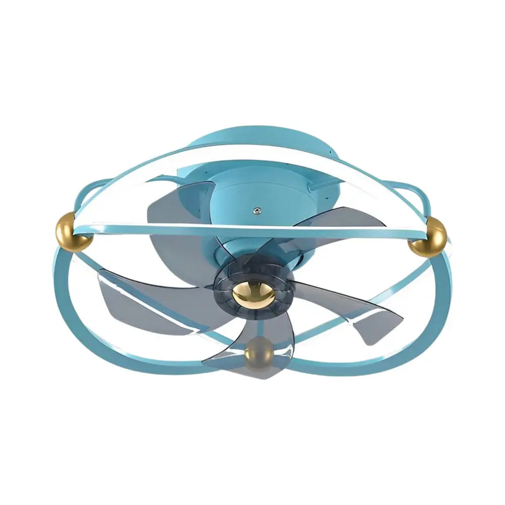 Intelligent Adjustable LED Ceiling Fan Light with Remote - Lighting > lights Fans