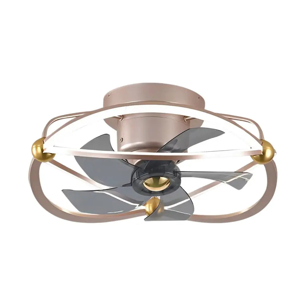 Intelligent Adjustable LED Ceiling Fan Light with Remote - Lighting > lights Fans