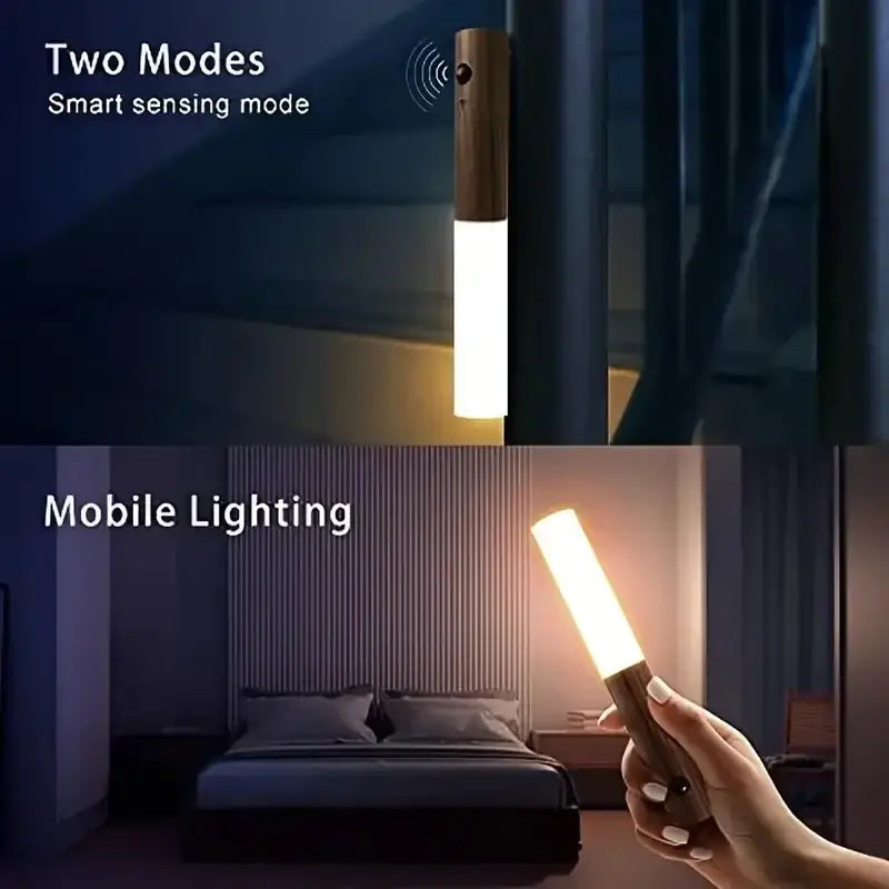Intelligent Motion Sensor Rechargeable Night Light - Home & Garden > Lighting Fixtures