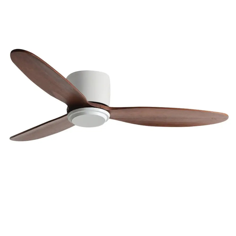 LED Nordic Flush Mount Ceiling Fan Light Chandelier - Lighting > lights Fans