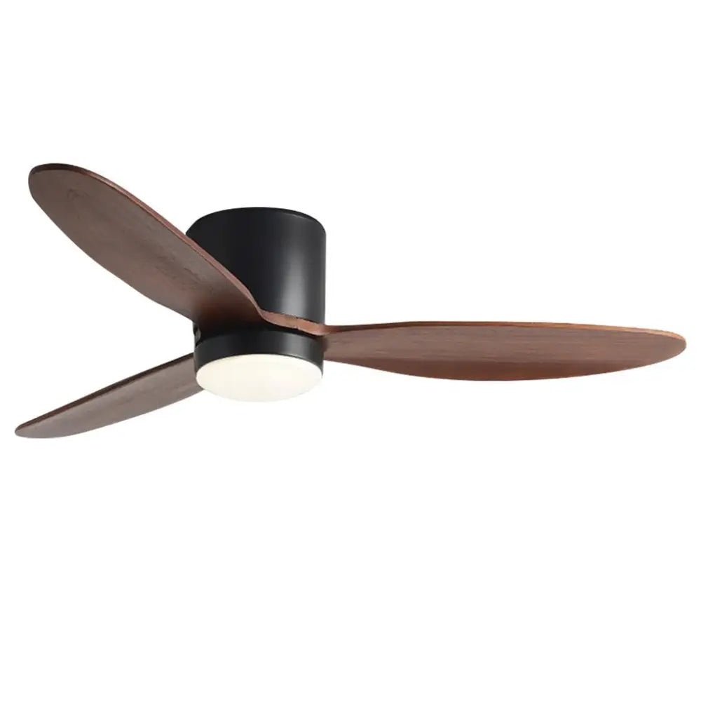 LED Nordic Flush Mount Ceiling Fan Light Chandelier - Lighting > lights Fans