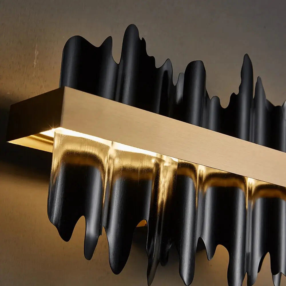 Luxury Black Modern Wall Sconces for Bedroom Living Bedside
