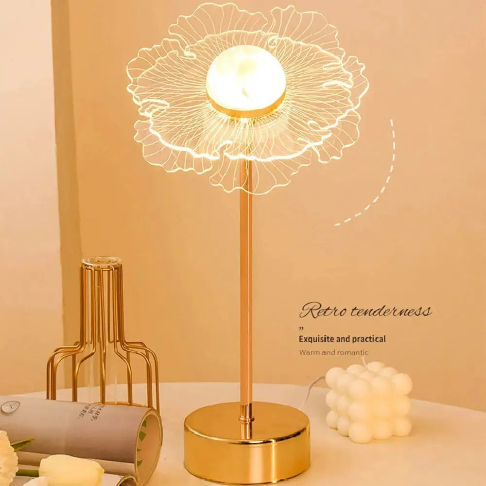 Modern Butterfly Table LED Lamp for Bedroom Living Study