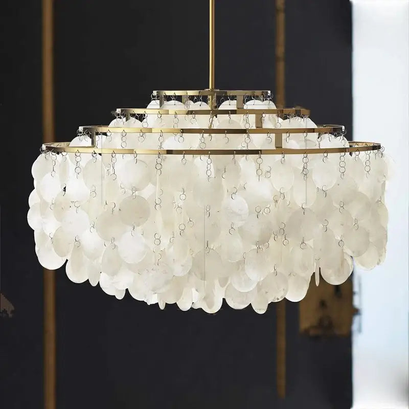 Modern Seashell Chandelier Lights - Home & Garden > Lighting Fixtures Chandeliers
