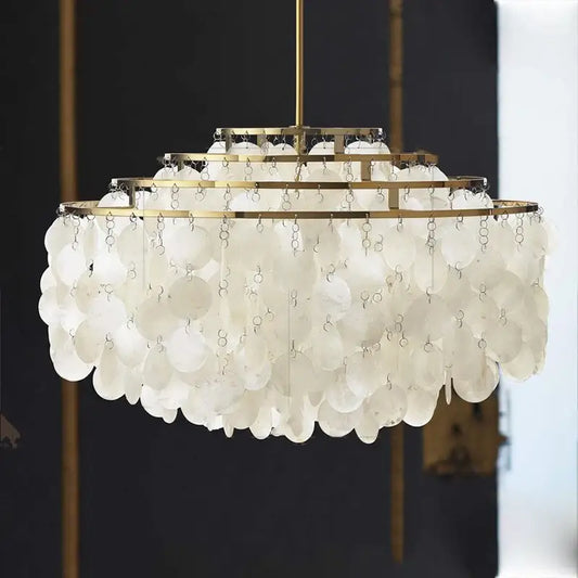 Modern Seashell Chandelier Lights - Home & Garden > Lighting Fixtures Chandeliers