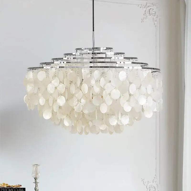 Modern Seashell Chandelier Lights - Home & Garden > Lighting Fixtures Chandeliers