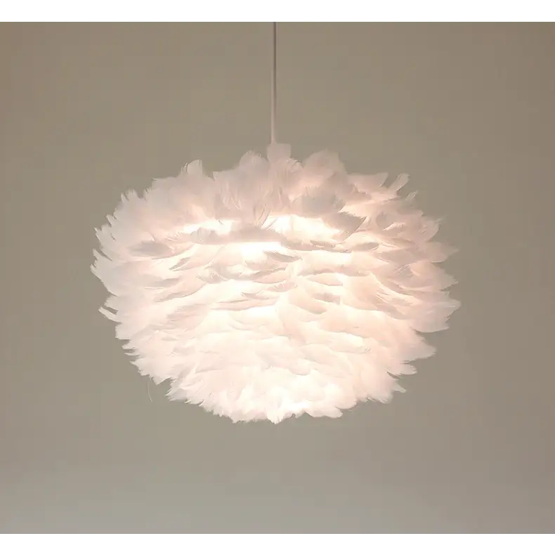 Nordic Feather Chandelier for Modern Interiors - Home & Garden > Lighting Fixtures