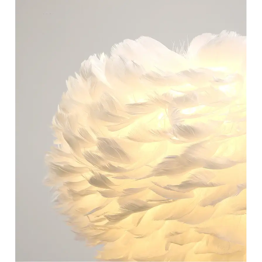 Nordic Feather Chandelier for Modern Interiors - Home & Garden > Lighting Fixtures