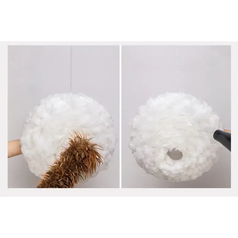 Nordic Feather Chandelier for Modern Interiors - Home & Garden > Lighting Fixtures