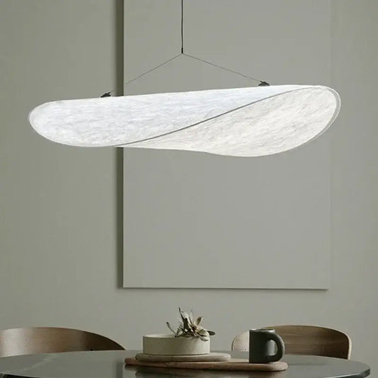 Nordic Wabi Sabi Handmade Silk LED Ceiling Chandelier - Home & Garden > Lighting Fixtures
