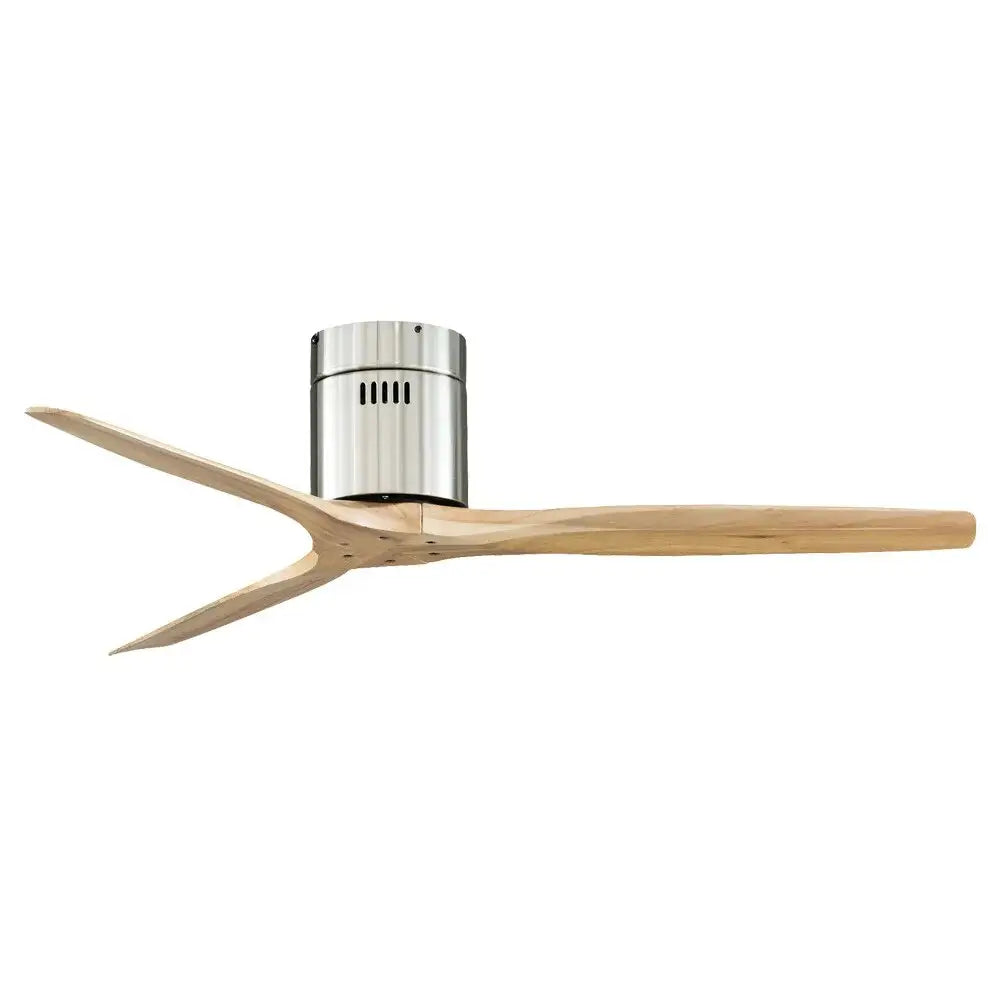 Wooden DC Motor Ceiling Fan without Light for Living,Bedroom - Color C / 42 inch 110V Fans