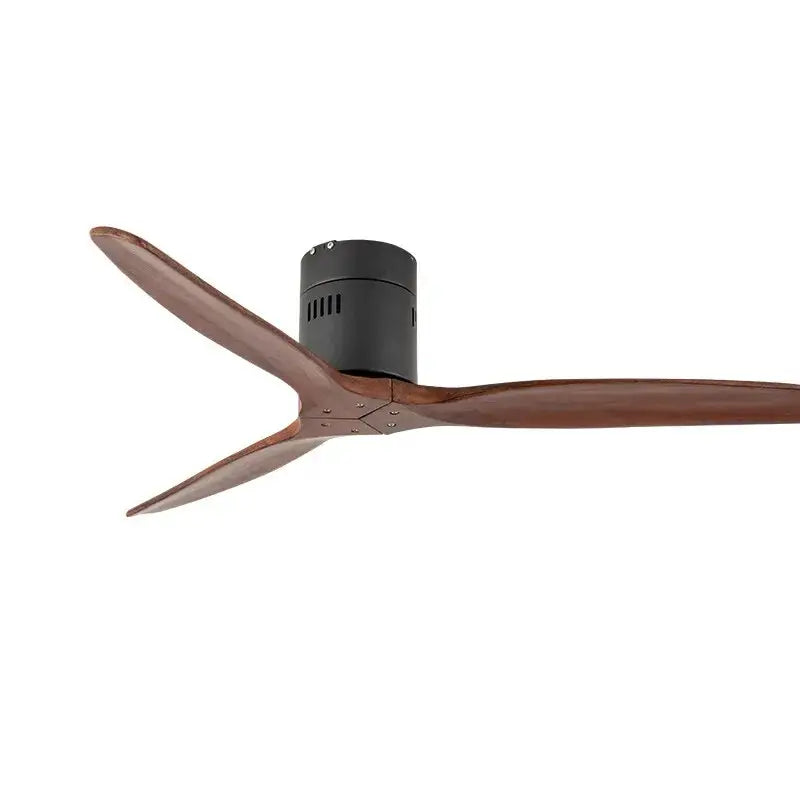 Wooden DC Motor Ceiling Fan without Light for Living,Bedroom - Color D / 42 inch 110V Fans