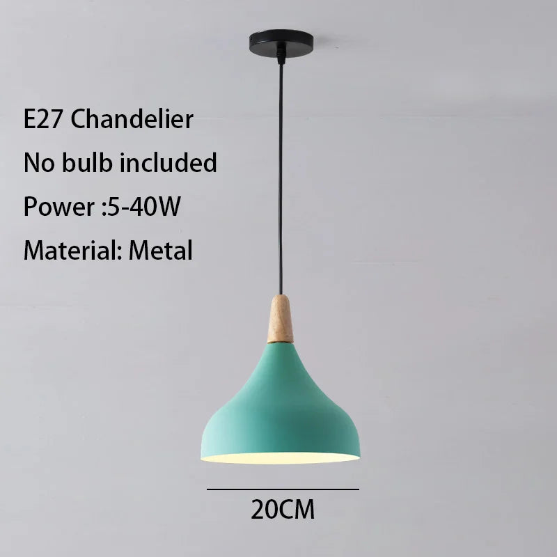 Nordic_Macaron_Pendant_Light_Modern_Dining_Lamp_Green_chandelier