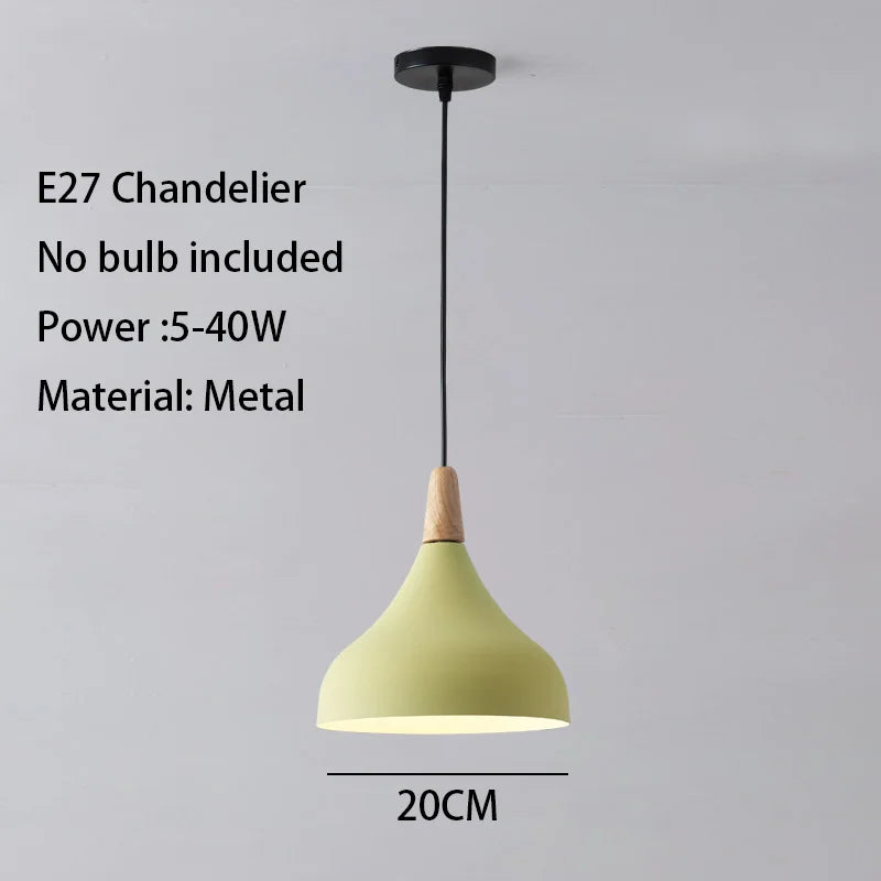 Nordic_Macaron_Pendant_Light_Modern_Dining_Lamp_Yellow_chandelier