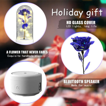 2-in-1 Rose LED Light & Bluetooth Speaker Gift - Lighting > Table Floor Lamps lamps