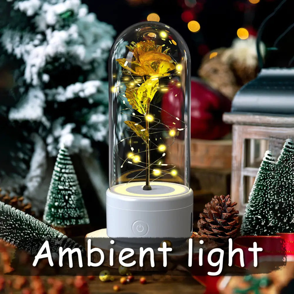 2-in-1 Rose LED Light & Bluetooth Speaker Gift - Lighting > Table Floor Lamps lamps