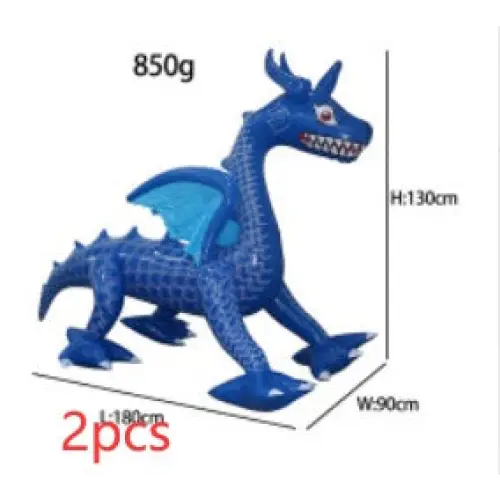 60CM Inflatable Christmas Ornament Ball – Outdoor PVC Decor - Dark Blue / 2PCS / 60cm