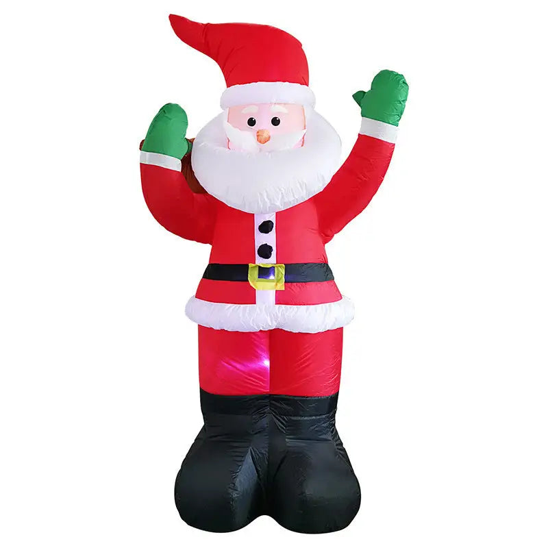 Christmas LED Inflatable Yard Decor – Santa Tree Snowman - Home & Garden > Seasonal Holid