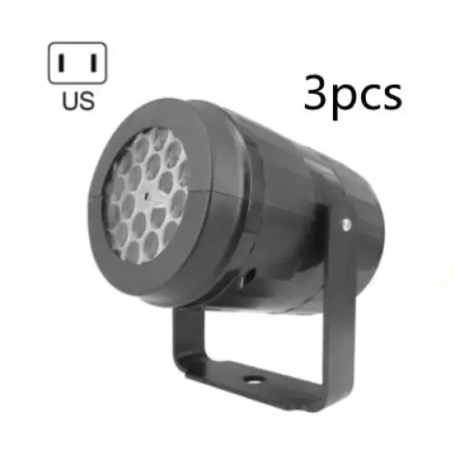Christmas Snowflake Projector Light – LED Rotating Spotlight - US3pcs - Home & Garden >