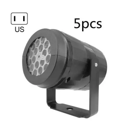 Christmas Snowflake Projector Light – LED Rotating Spotlight - US5pcs - Home & Garden >