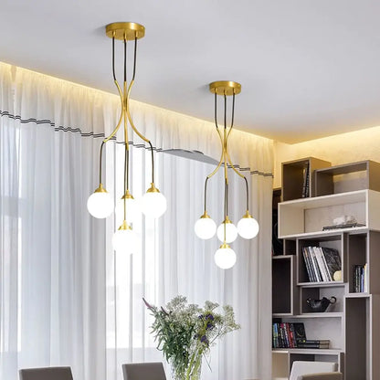 Creative Nordic Modern Chandelier for Staircase Living Dining - Home & Garden > Lighting