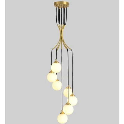 Creative Nordic Modern Chandelier for Staircase Living Dining - Home & Garden > Lighting