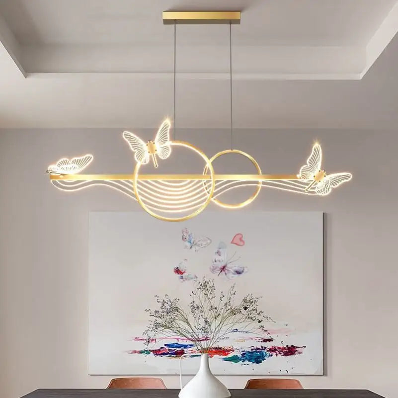 Luxury Creative Butterfly Pendant for Dining Kitchen Living - Home & Garden > Lighting