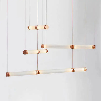 Luxury Nordic Colored Glass Pendant Light for Dining Kitchen - Lighting