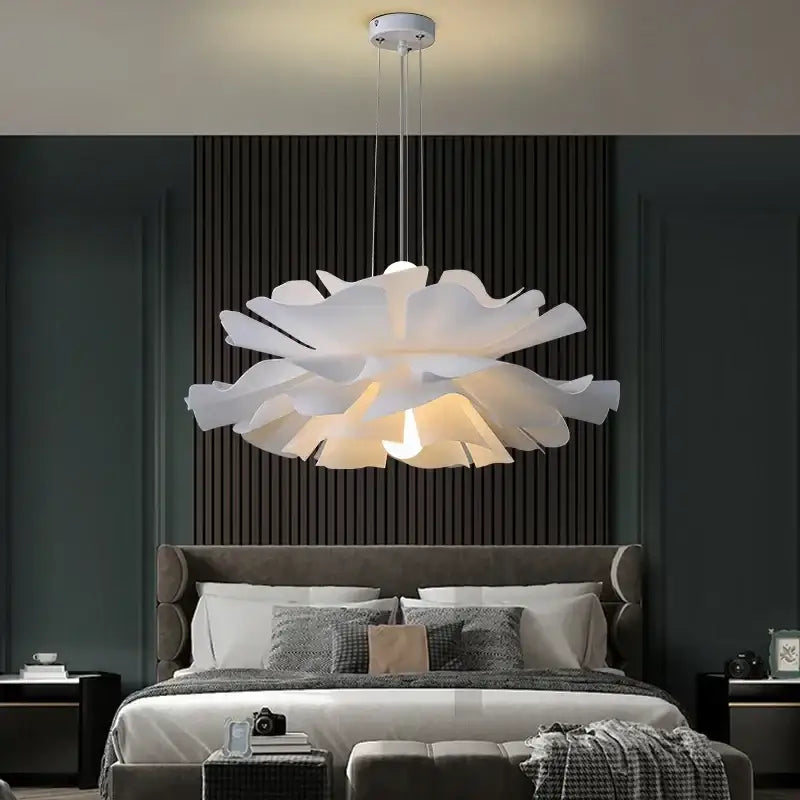 Modern Acrylic Flower Chandelier LED Pendant Light - Chandeliers