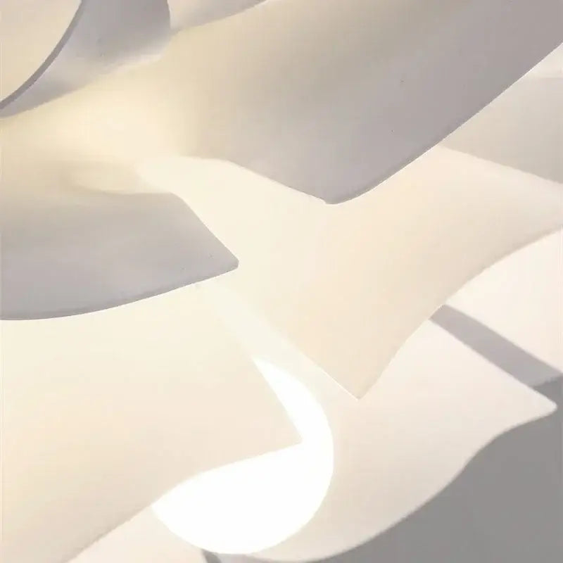 Modern Acrylic Flower Chandelier LED Pendant Light - Chandeliers