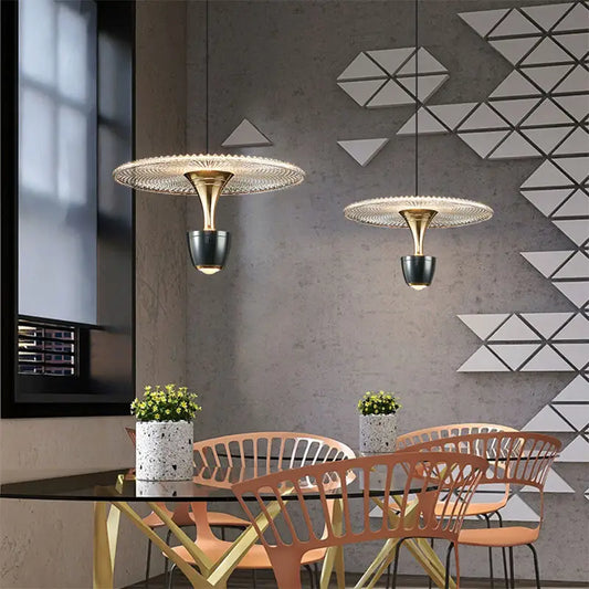 Modern Art Flower Umbrella Pendant Light for Dining Bedroom - Lighting