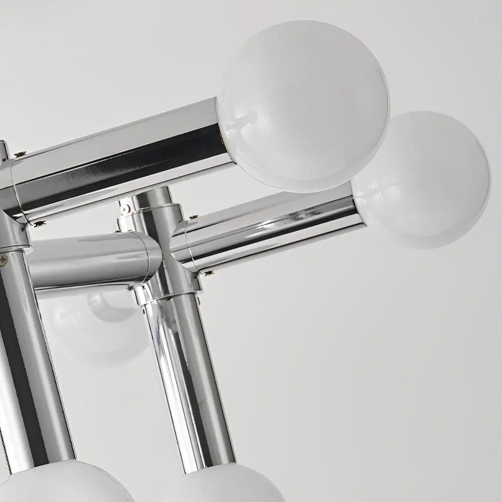 Modern Chrome Glass Ball Creative Sputnik Chandelier - Lighting > Ceiling lights