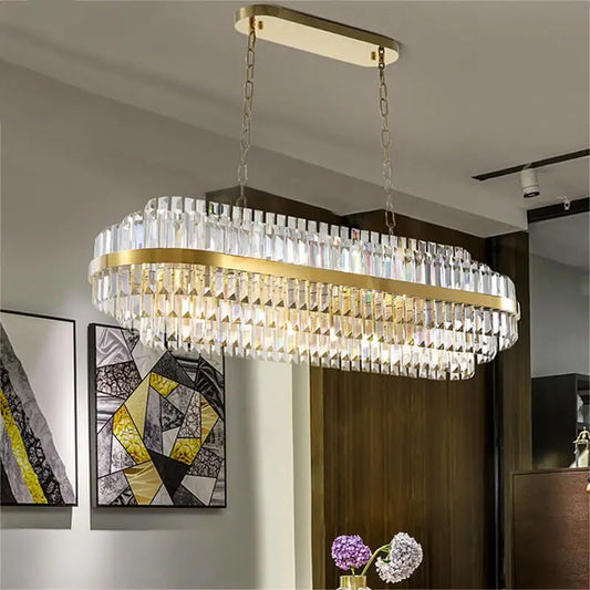 Modern Luxury Crystal Chandelier for Dining and Kitchen Island - Home & Garden > Lighting