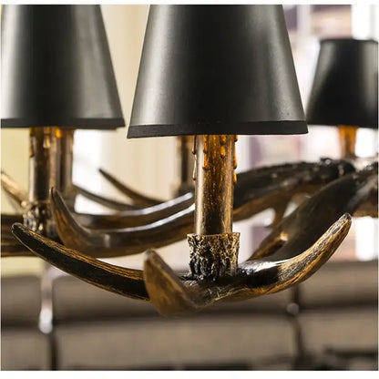 Nordic Romantic Deer LED Horn Chandelier for Living Restaurant - Home & Garden > Lighting