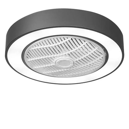 Nordic Round Bladeless Ceiling Fan Light - Lighting > lights Fans