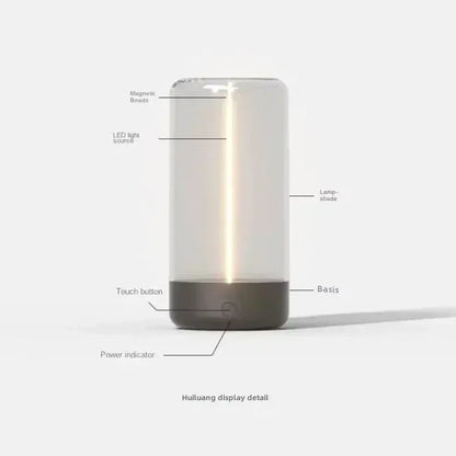 Portable Magnetic Ambient Lamp with Type-C Charging - Lighting > Table & Floor Lamps lamps