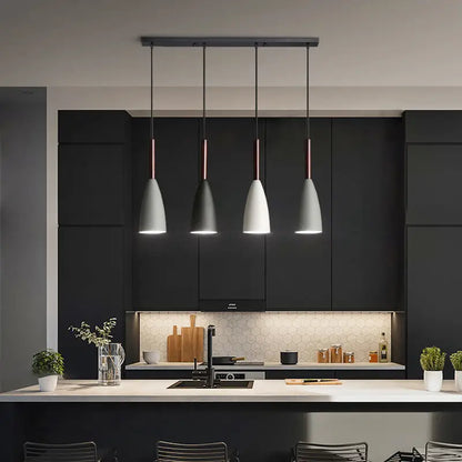 Vintage Metal LED Pendant Light for Kitchen Dining Living - Lighting