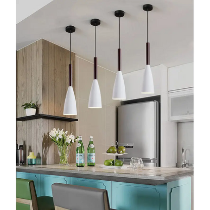 Vintage Metal LED Pendant Light for Kitchen Dining Living - Lighting